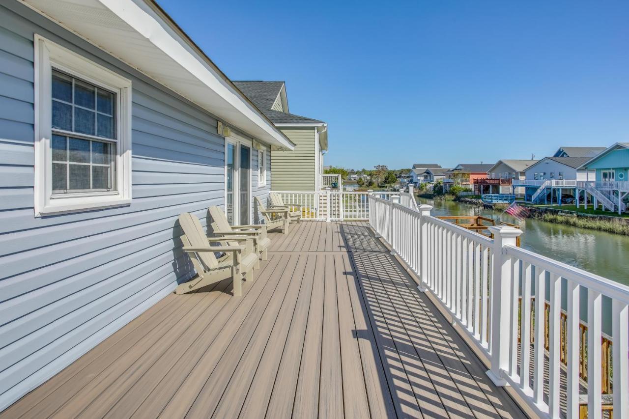 Waterfront North Myrtle Beach Home With Pool And Deck エクステリア 写真