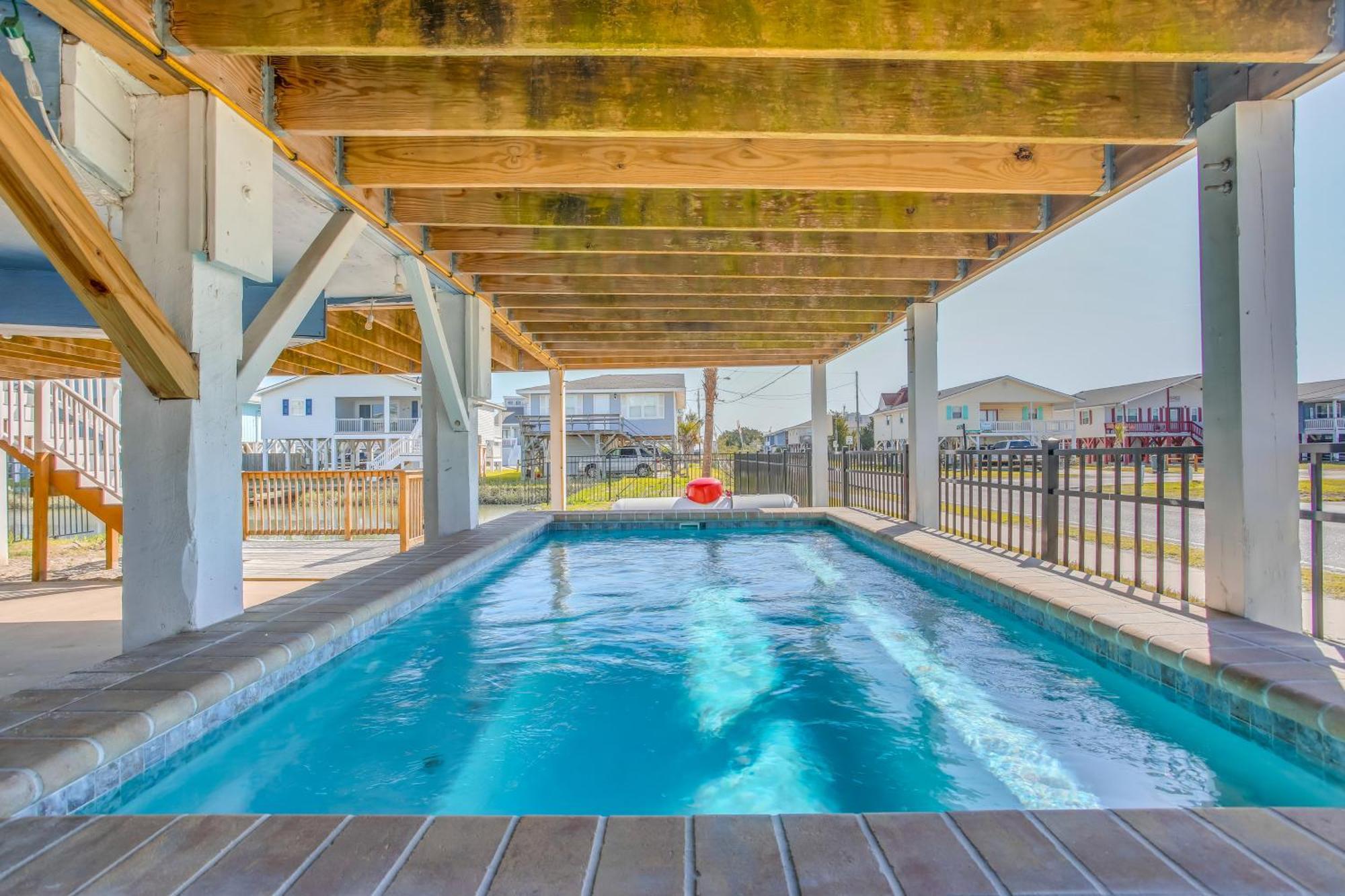 Waterfront North Myrtle Beach Home With Pool And Deck エクステリア 写真